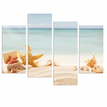 Nature Beach Painting Pictures Impression Giclée Art Work for Living Room Decor